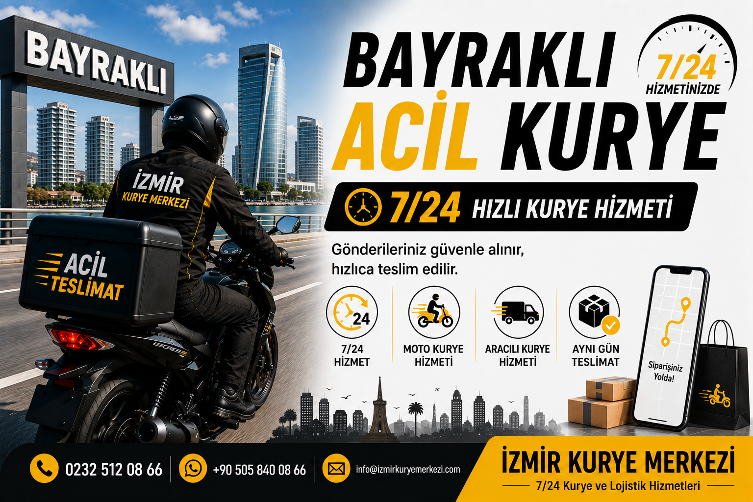 Doğanlar Mahallesi Kurye | Bayraklı Kurye Hizmeti