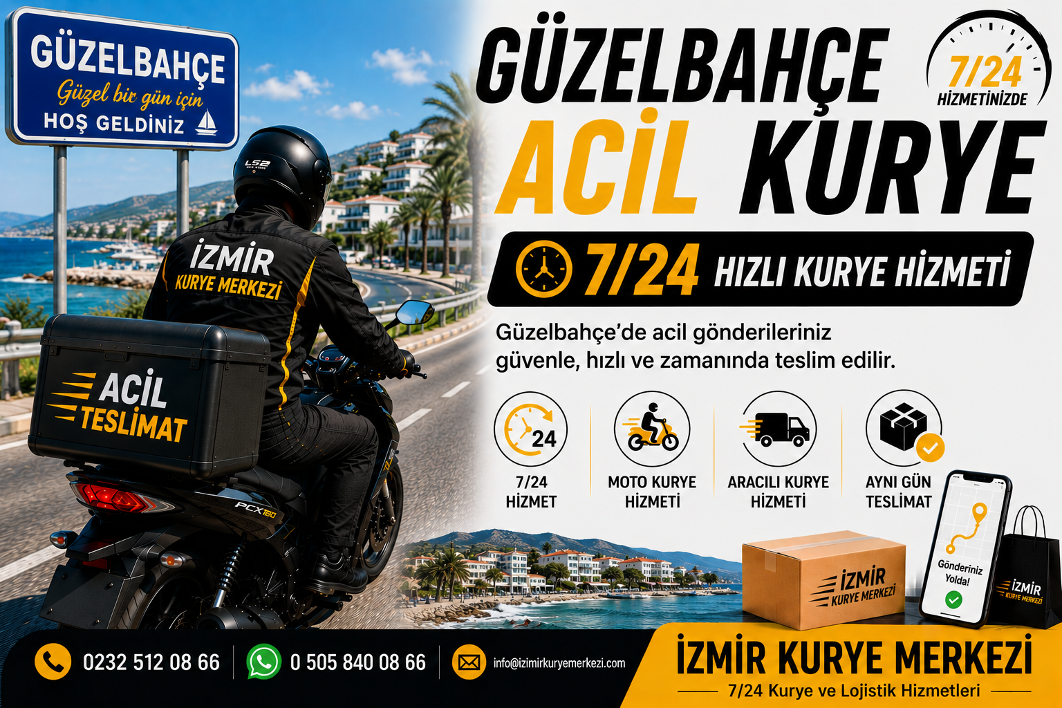 Tahtalı Mahallesi Kurye | Güzelbahçe Kurye Hizmeti