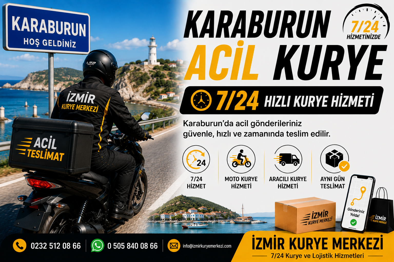 Bozköy Mahallesi Kurye | Karaburun Kurye Hizmeti