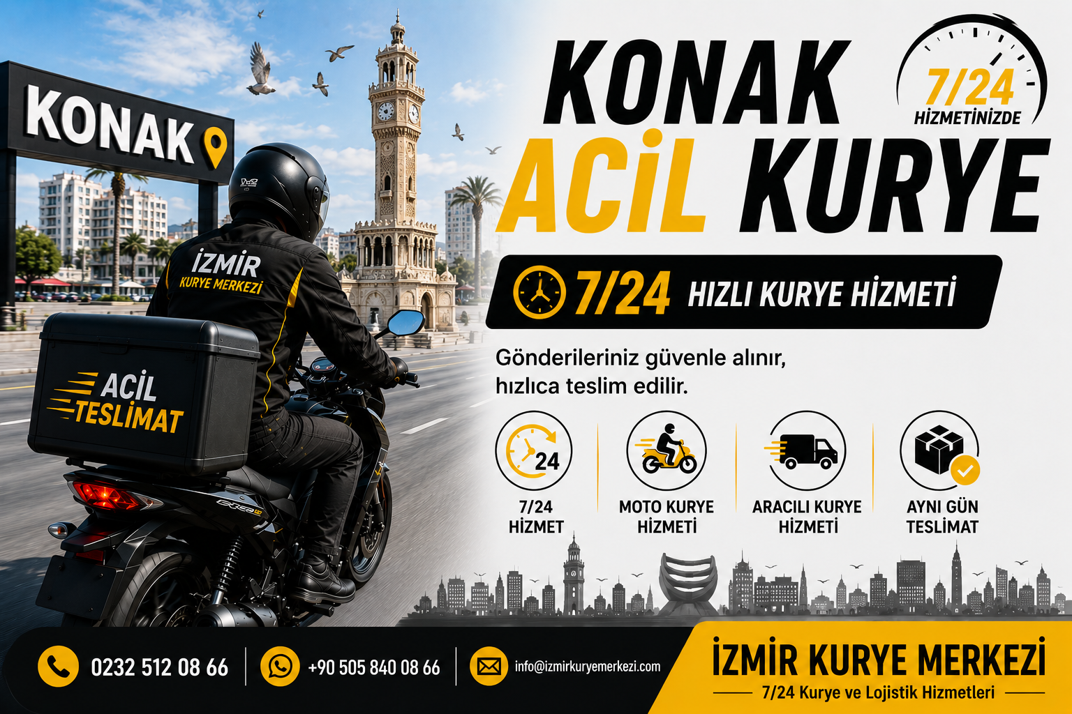 Barbaros Mahallesi Kurye | Konak Kurye Hizmeti