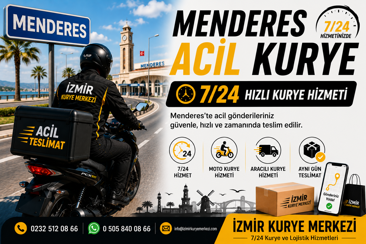 Menderes Mahallesi Kurye | Menderes Kurye Hizmeti